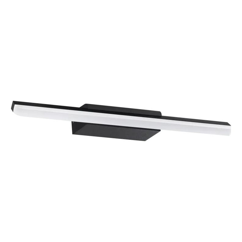 Ideal Lux - LED spejllampe til badeværelse RIFLESSO LED/10W/230V 42 cm CRI 90 IP54 sort