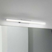 Ideal Lux - LED spejllampe til badeværelse RIFLESSO LED/17W/230V 62 cm IP44 krom