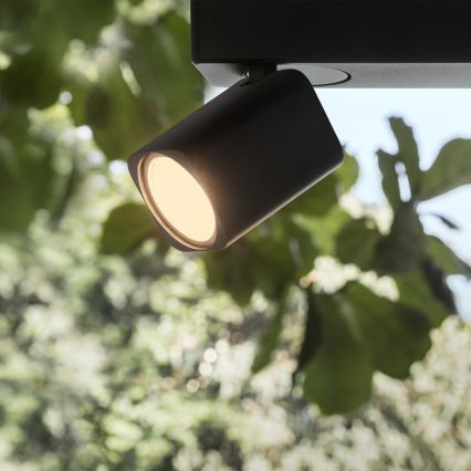 Ideal Lux - LED-spot RUDY 3xGU10/7W/230V CRI 90 sort