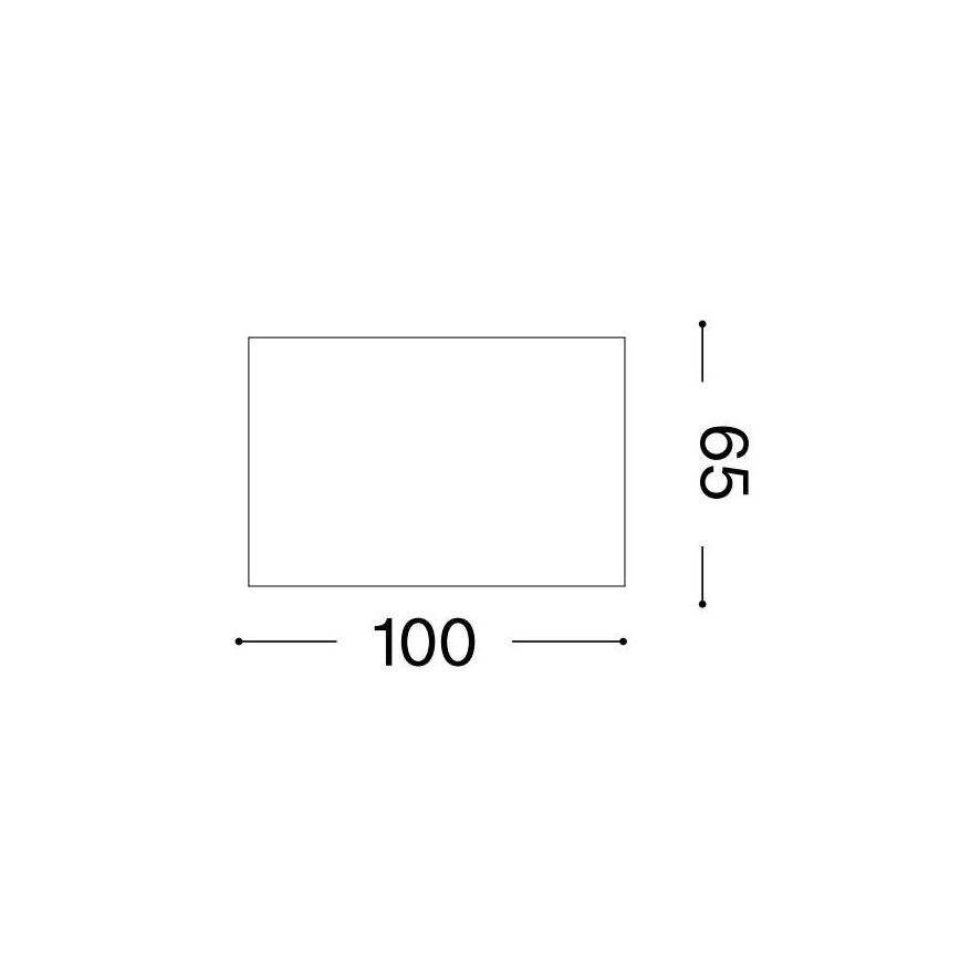 Ideal Lux - LED-spot SPIKE 1xGX53/9W/230V 10x10 cm guld
