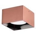 Ideal Lux - LED-spot SPIKE 1xGX53/9W/230V 10x10 cm kobber