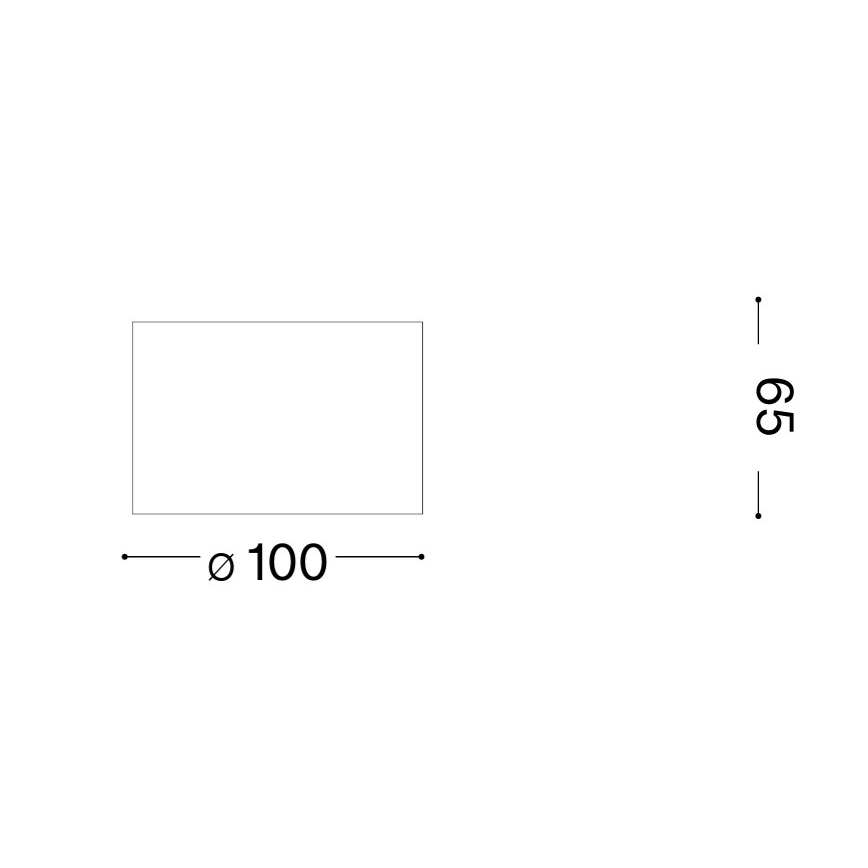 Ideal Lux - LED-spot SPIKE 1xGX53/9W/230V Ø 10 cm kobberfarvet