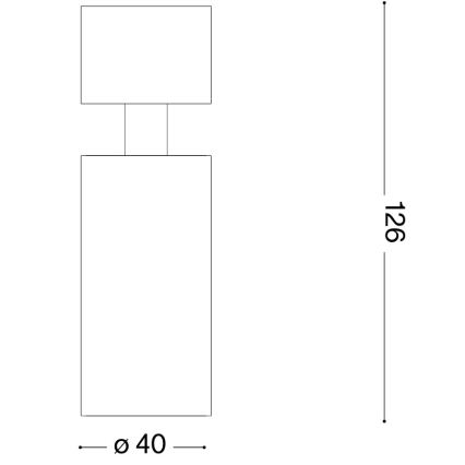 Ideal Lux - LED-spotlampe DYNAMITE 1xGU10/7W/230V CRI 90 messing