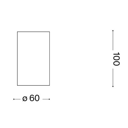 Ideal Lux - LED-spotlampe LOOK 1xGU10/7W/230V CRI 90 Ø 6 cm messing