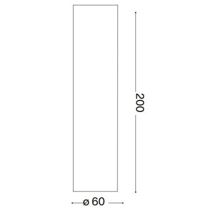 Ideal Lux - LED spotlampe LOOK 1xGU10/7W/230V CRI 90 sort