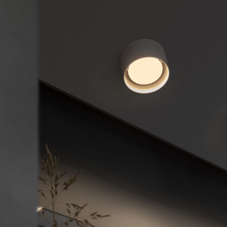 Ideal Lux - LED spotlampe SPIKE 1xGX53/9W/230V hvid