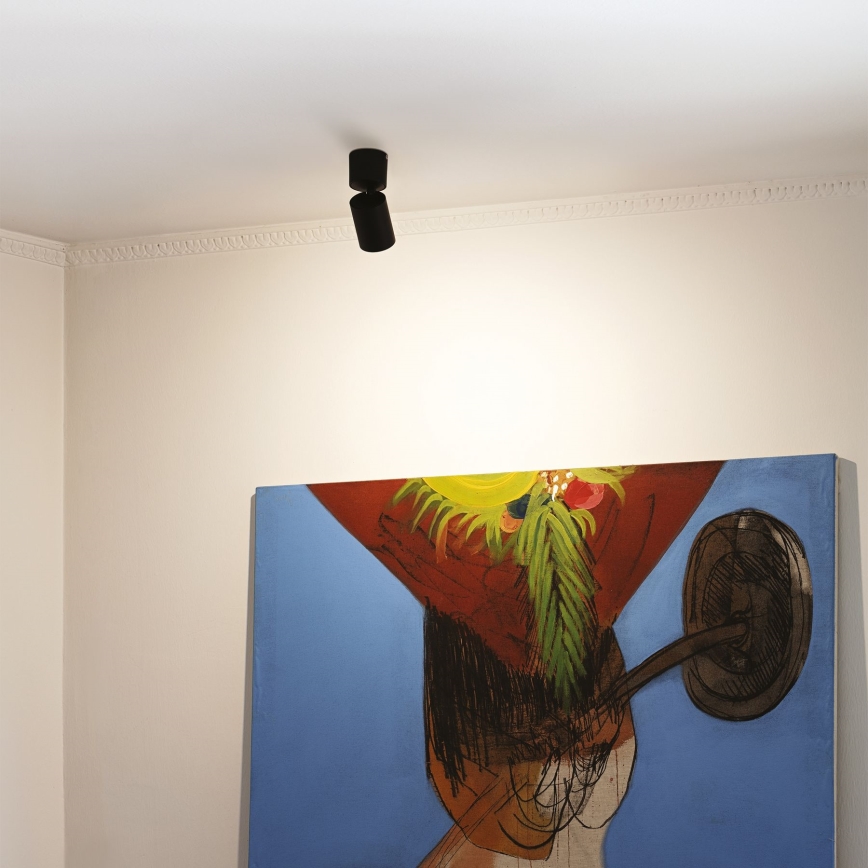 Ideal Lux - LED spotlampe TOBY 1xGU10/7W/230V CRI 90 sort