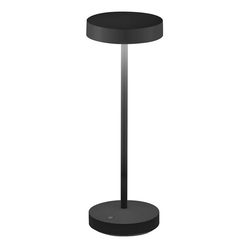 Ideal Lux - LED Udendørs Touchlampe TOFFEE LED/2W/230V 2200 mAh CRI 90 IP54 sort