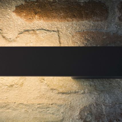 Ideal Lux - LED udendørs væglampe LINEA LED/23W/230V CRI 90 144 cm IP54 sort