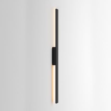 Ideal Lux - LED udendørs væglampe LINEA LED/23W/230V CRI 90 144 cm IP54 sort