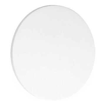 Ideal Lux - LED udendørs vægarmatur PUNTO LED/9W/230V CRI 90 Ø 18 cm IP54 hvid