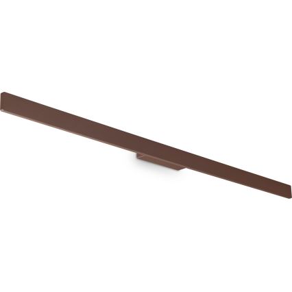 Ideal Lux - LED udendørs væglampe LINEA LED/23W/230V CRI 90 144 cm IP54 brun