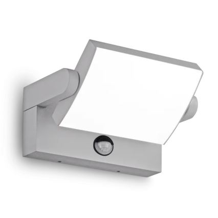 Ideal Lux - LED udendørs væglampe med sensor SWIPE LED/21W/230V CRI 90 IP54 hvid