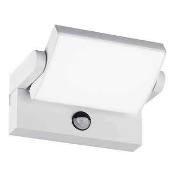 Ideal Lux - LED Udendørs væglampe med sensor SWIPE LED/21W/230V CRI 90 IP54 hvid