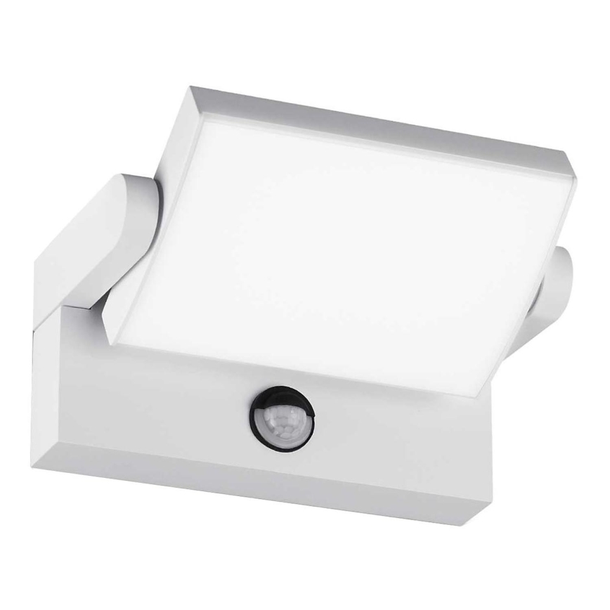 Ideal Lux - LED Udendørs væglampe med sensor SWIPE LED/21W/230V CRI 90 IP54 hvid