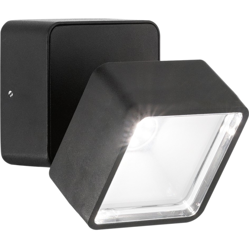 Ideal Lux - LED udendørs væglampe OMEGA LED/7W/230V CRI 90 IP54 brun