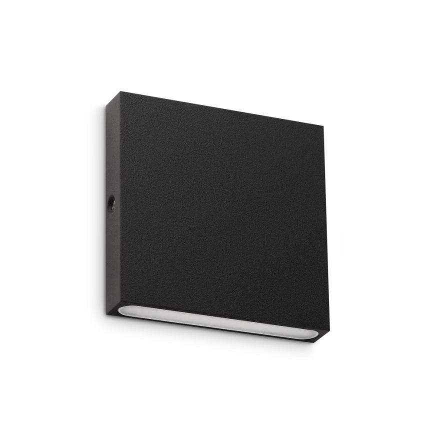 Ideal Lux - LED udendørs væglampe POST-IT LED/3W/12V CRI 90 sort