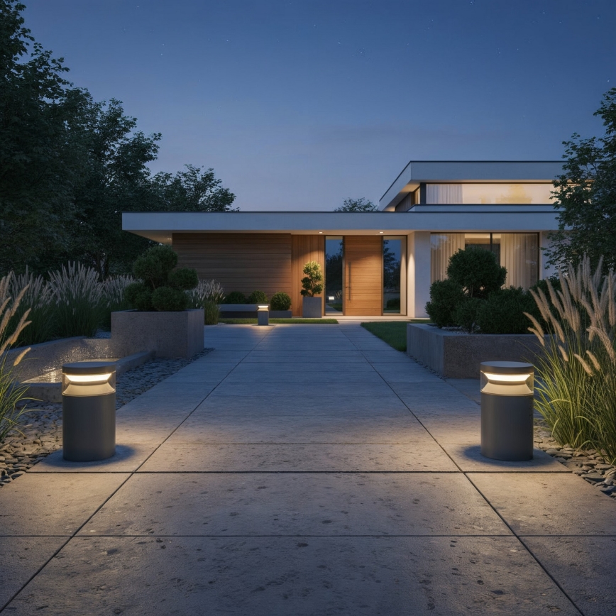 Ideal Lux - LED udendørslampe BOEING LED/14W/230V 15 cm CRI 90 IP65 antracit