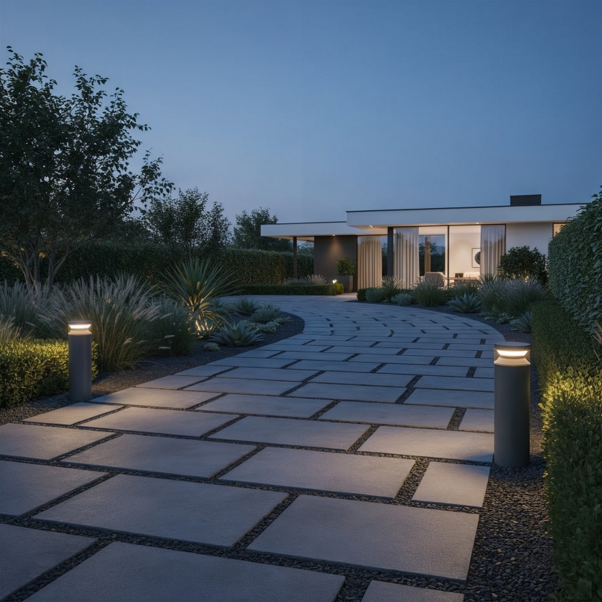 Ideal Lux - LED udendørslampe BOEING LED/14W/230V 40 cm CRI 90 IP65 antracit