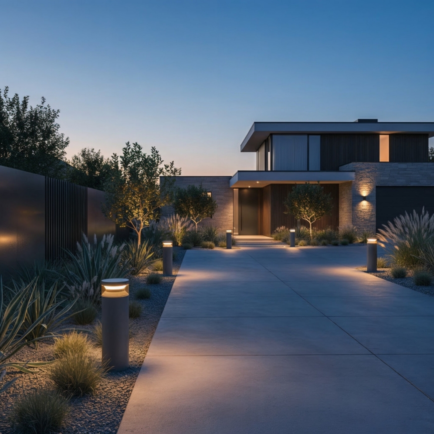 Ideal Lux - LED udendørslampe BOEING LED/14W/230V 40 cm CRI 90 IP65 antracit