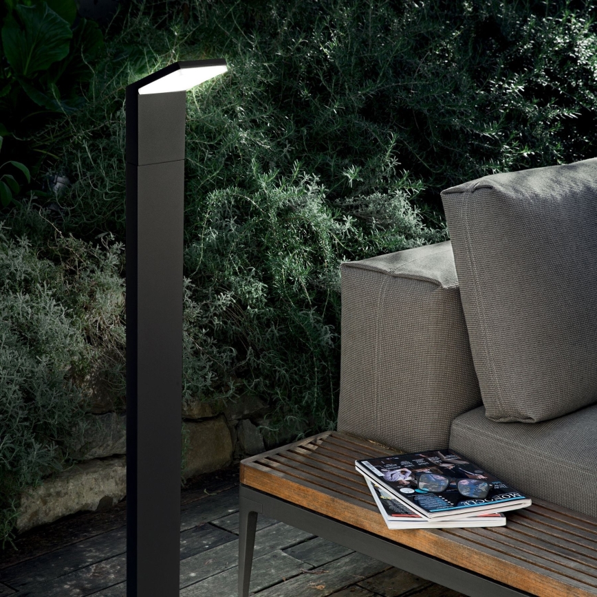 Ideal Lux- LED udendørslampe STYLE LED/8,5W/230V 4000K 100 cm CRI 90 IP54 sort