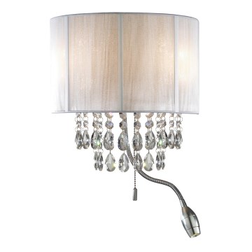 Ideal Lux - LED væglampe 2xE14/40W/230V + LED/1W