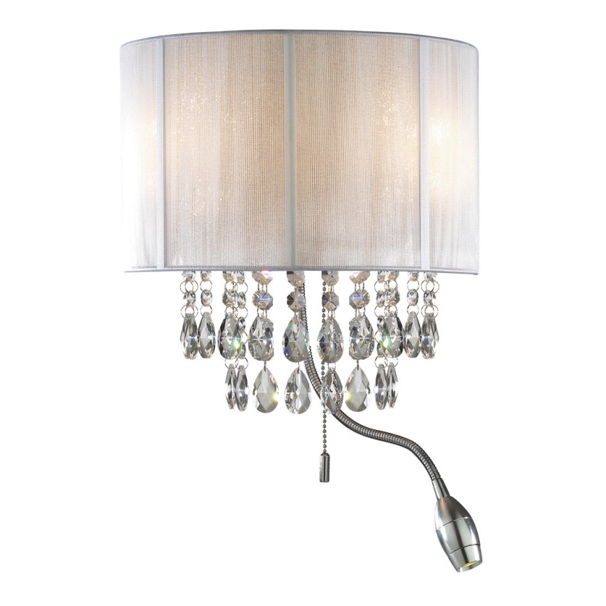 Ideal Lux - LED væglampe 2xE14/40W/230V + LED/1W