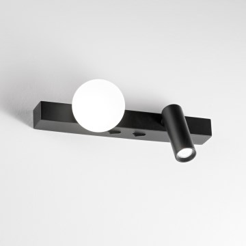 Ideal Lux - LED væglampe BINOMIO 2xLED/3W/230V CRI 90 sort