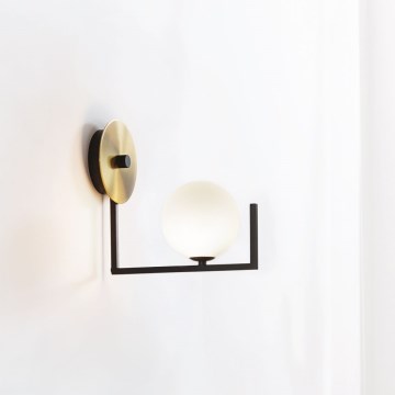 Ideal Lux - LED væglampe BIRDS 1xG9/3W/230V sort/guldfarvet