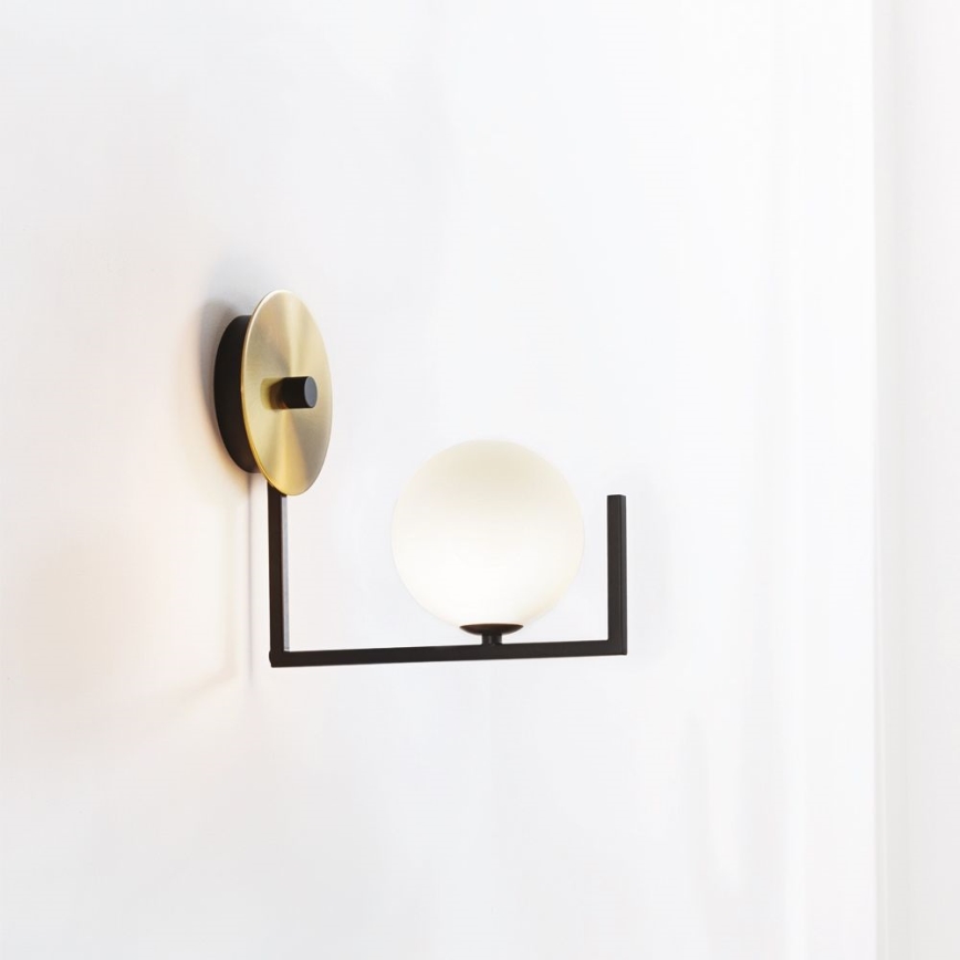 Ideal Lux - LED væglampe BIRDS 1xG9/3W/230V sort/guldfarvet