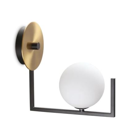 Ideal Lux - LED væglampe BIRDS 1xG9/3W/230V sort/guldfarvet