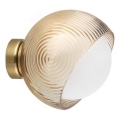 Ideal Lux - LED væglampe BLOOM 1xE27/42W/230V guld/røget beige
