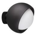 Ideal Lux - LED væglampe BLOOM 1xE27/42W/230V sort
