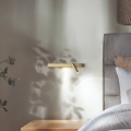 Ideal Lux - LED væglampe BONNE 2xLED/6,5W/230V CRI 90 guldfarvet