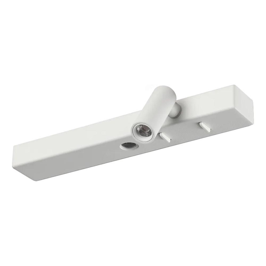 Ideal Lux - LED væglampe BONNE 2xLED/6,5W/230V CRI 90 hvid