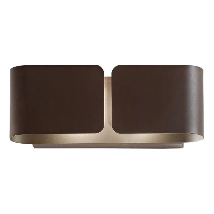 Ideal Lux - LED væglampe CLIP 2xG9/3W/230V brun