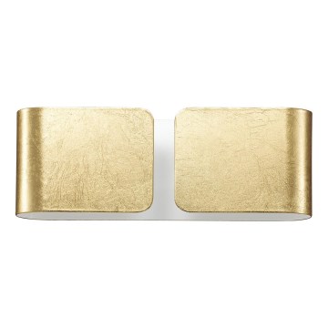 Ideal Lux - LED væglampe CLIP 2xG9/3W/230V guld