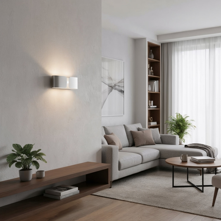 Ideal Lux - LED væglampe CLIP 2xG9/3W/230V hvid
