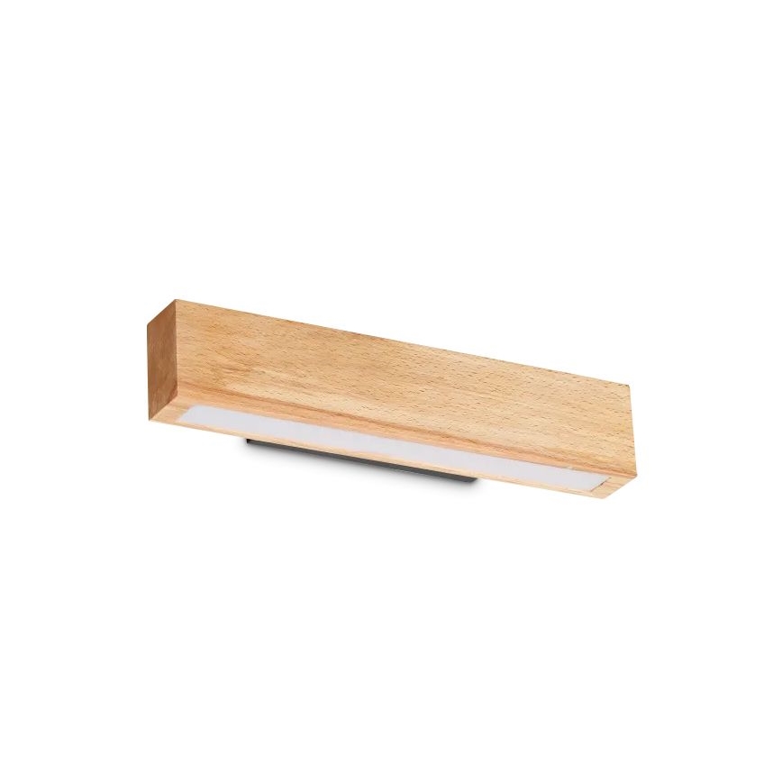Ideal Lux - LED væglampe CRAFT LED/12W/230V CRI 90 bøg
