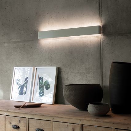 Ideal Lux - LED væglampe DELTA LED/30W/230V 4000K 83 cm CRI 90 hvid