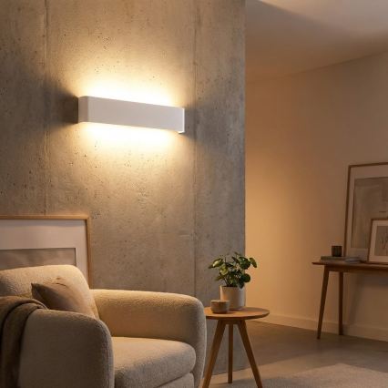 Ideal Lux - LED væglampe DELTA LED/37W/230V 3000K 110 cm CRI 90 hvid