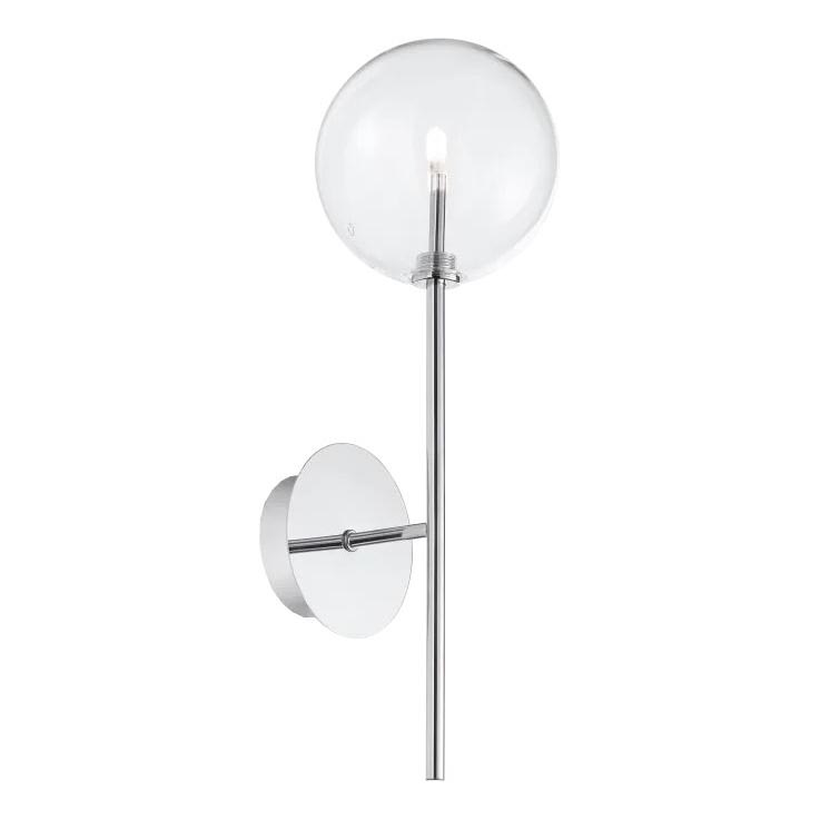 Ideal Lux - LED væglampe EQUINOXE 1xG4/2W/230V skinnende krom/transparent