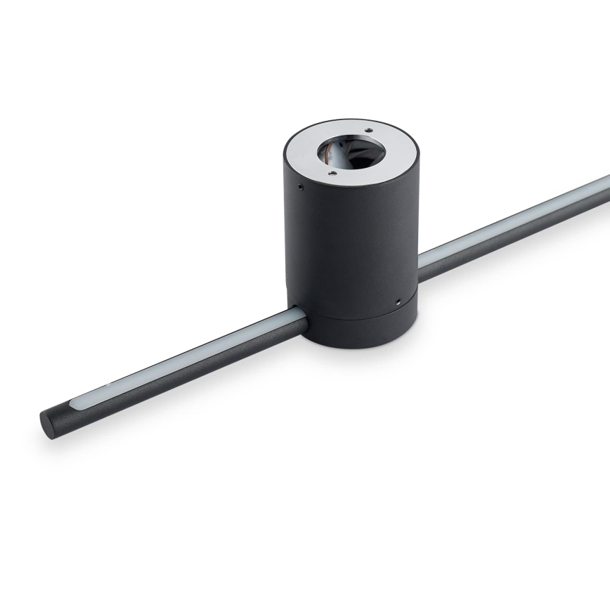 Ideal Lux - LED væglampe ESSENCE LED/12W/230V 3000K 70 cm CRI 90 sort