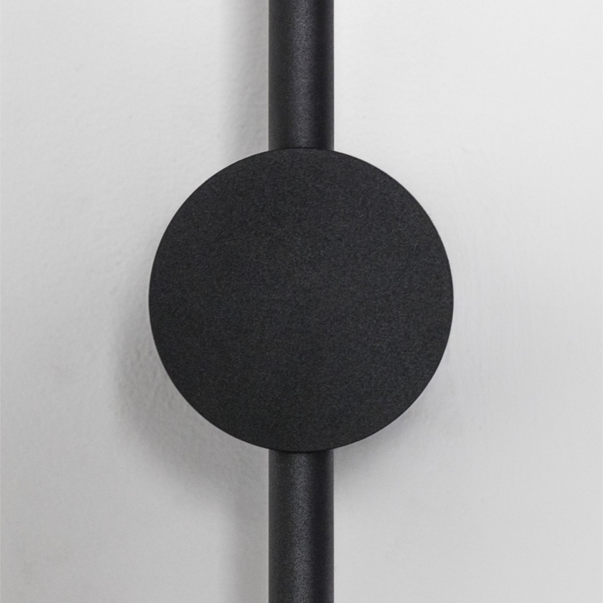 Ideal Lux - LED væglampe ESSENCE LED/12W/230V 4000K 70 cm CRI 90 sort