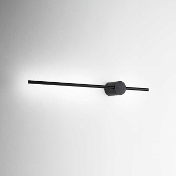 Ideal Lux - LED væglampe ESSENCE LED/12W/230V 70 cm 3000K CRI 90 sort