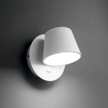Ideal Lux - LED væglampe GIM LED/6W/230V hvid