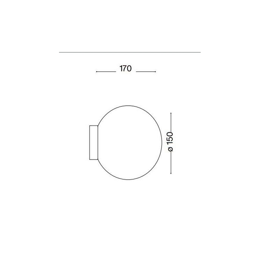 Ideal Lux - LED væglampe MAPA 1xG9/15W/230V
