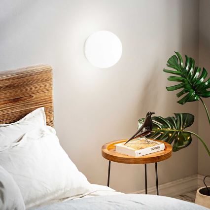 Ideal Lux - LED væglampe MAPA 1xG9/3W/230V Ø 10 cm hvid