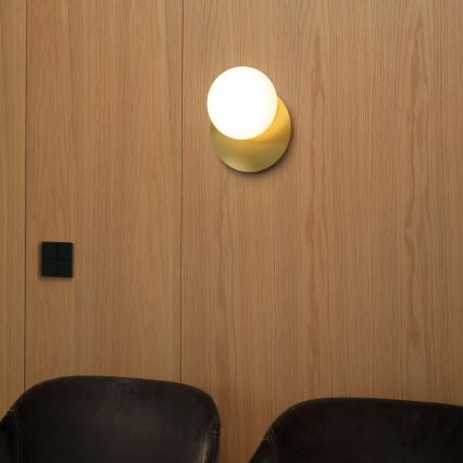 Ideal Lux - LED væglampe NINFEA 1xGX53/9W/230V guldfarvet