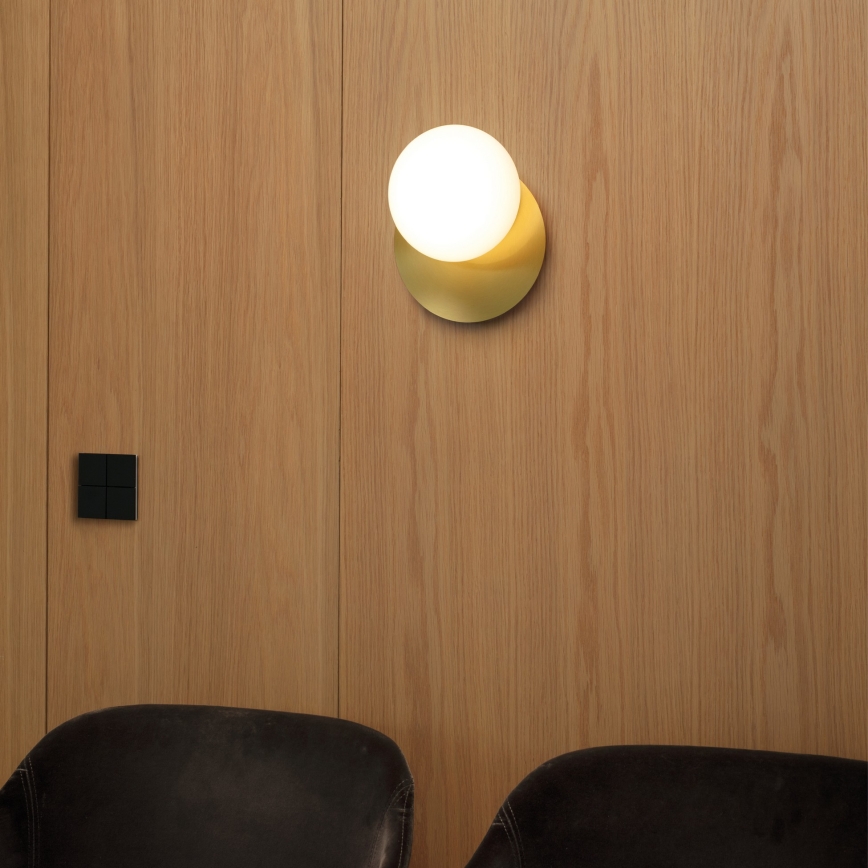 Ideal Lux - LED væglampe NINFEA 1xGX53/9W/230V guldfarvet